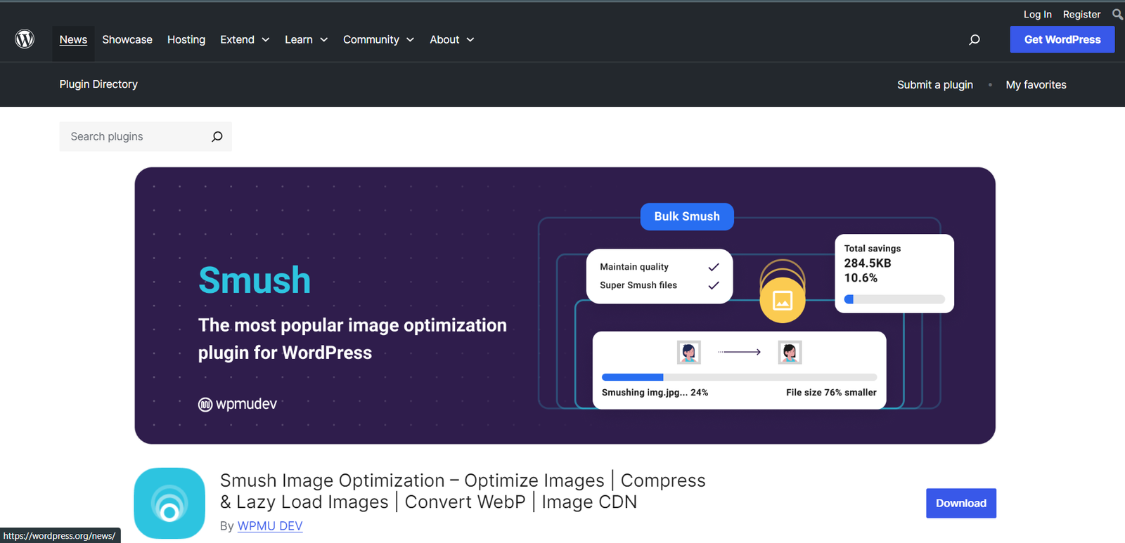 Smush Wordpress Image Optimization Plugin | Webvision Solution